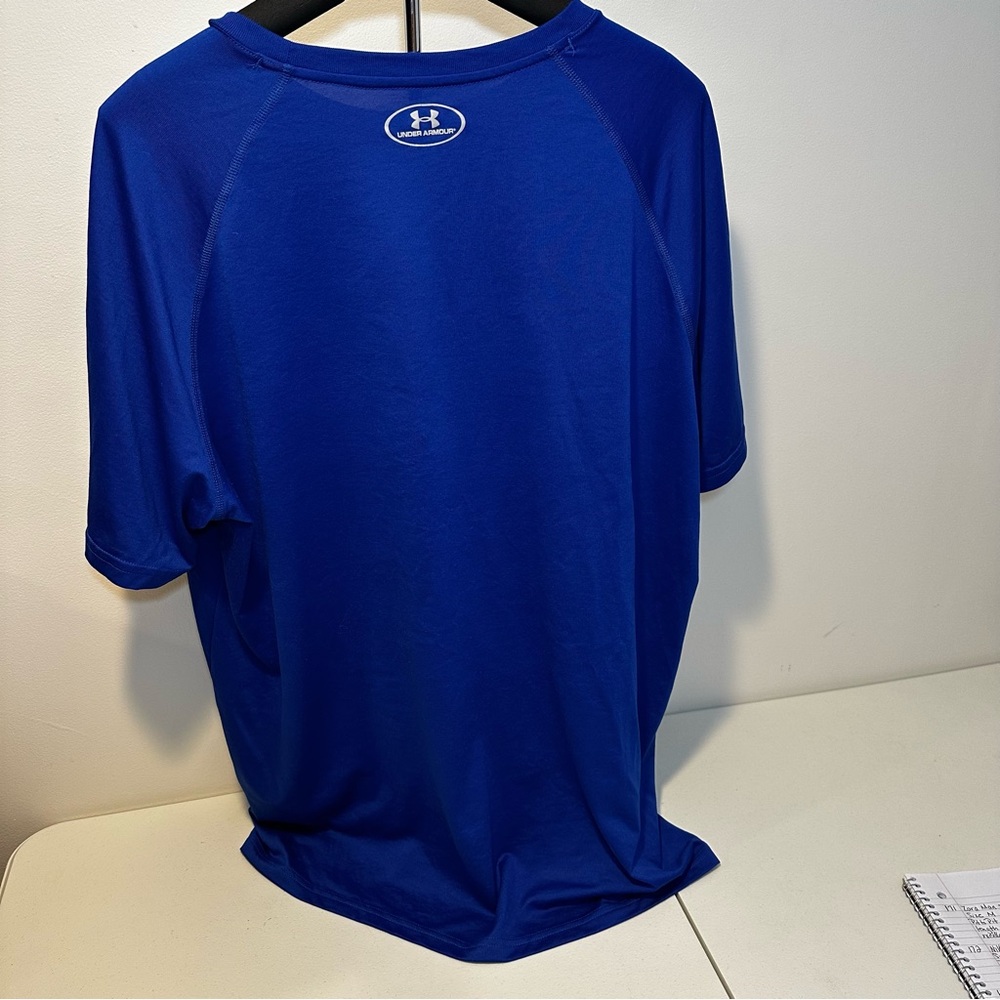 Blue Under Armour Philadelphia 76ers training shirt (175) #NBA - Picture 2 of 5